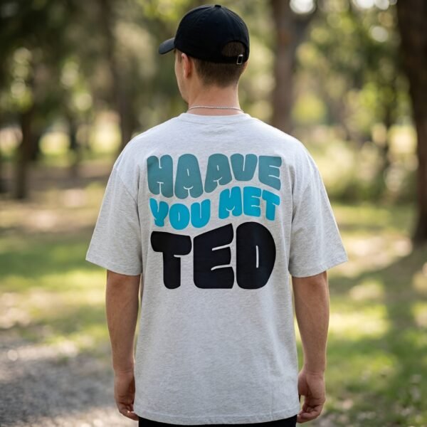 "Have You Met Ted" Funny Quote Oversized Boxy Tee