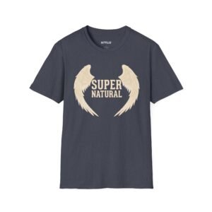 Supernatural Angel Wings T-Shirt — Ethereal Winged Design